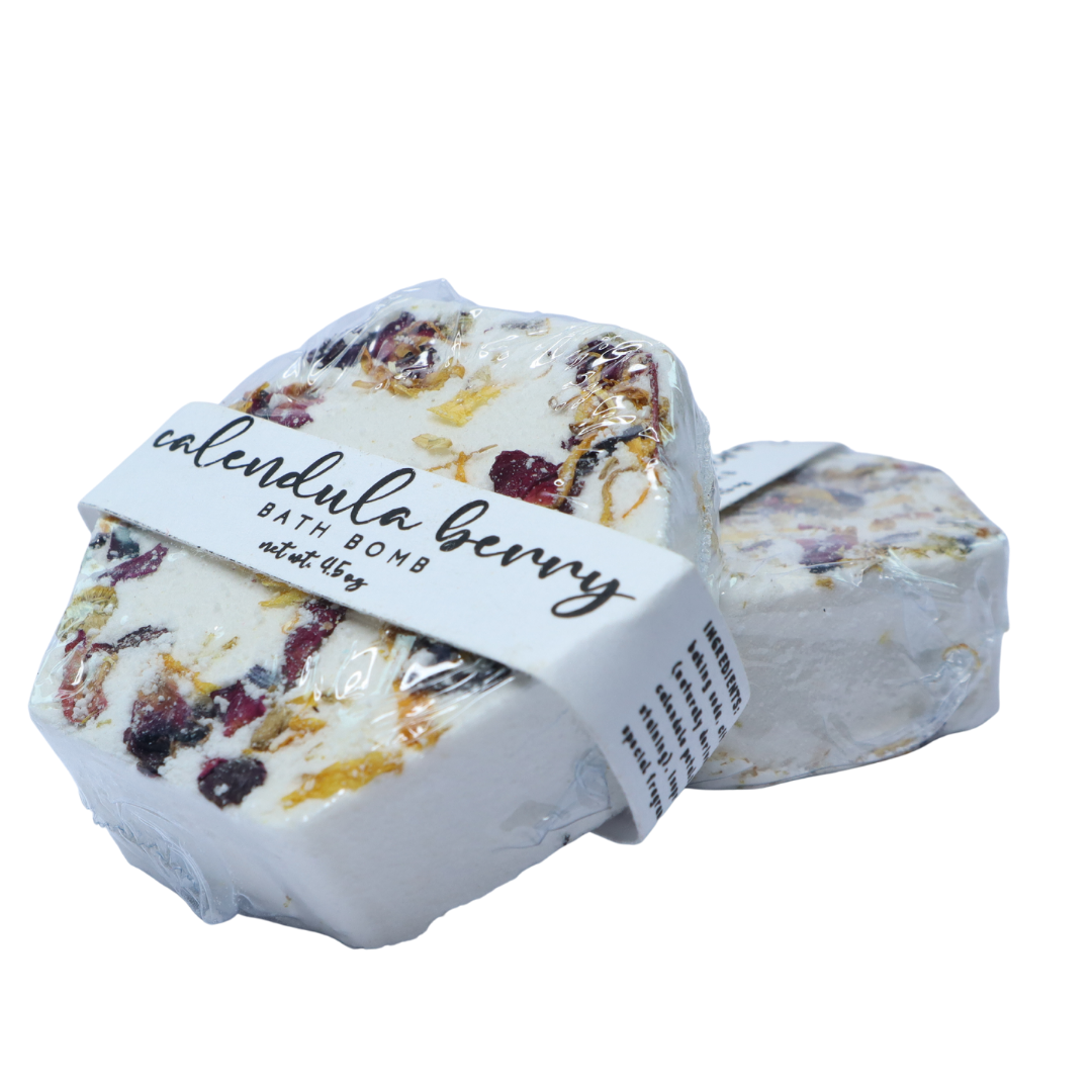 Bath Bomb - Calendula Berry North/ South Soap Company