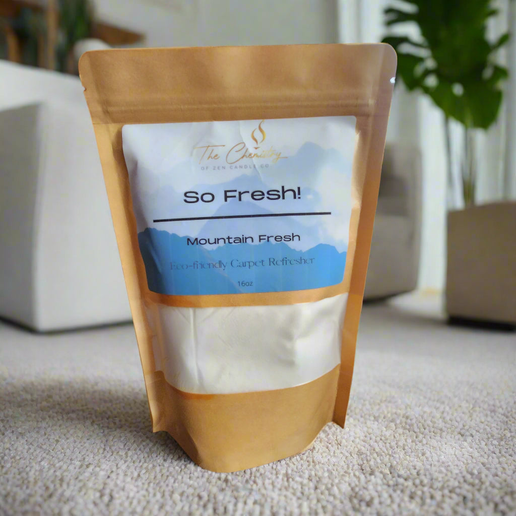 The Chemistry of Zen Candle Co. Carpet Deodorizer