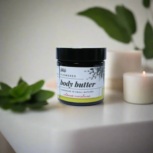 2 oz flower scented body butter